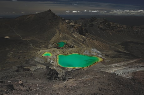 火湖：四川壤塘火山湖